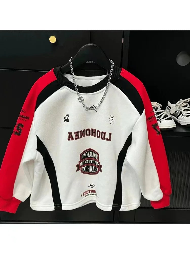 Boys Cotton Sweater & Jeans Set – Autumn 2025