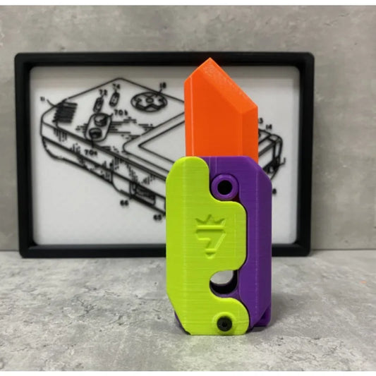 3D Printing Gravity Knife