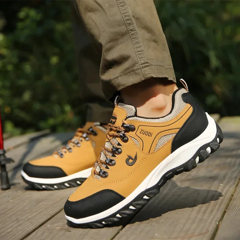 Trend Men's Casual Sneakers Comfort Outdoor Platform Shoes for Men Travel Lightweight Hiking Sneakers Size 48 Sapato Masculino