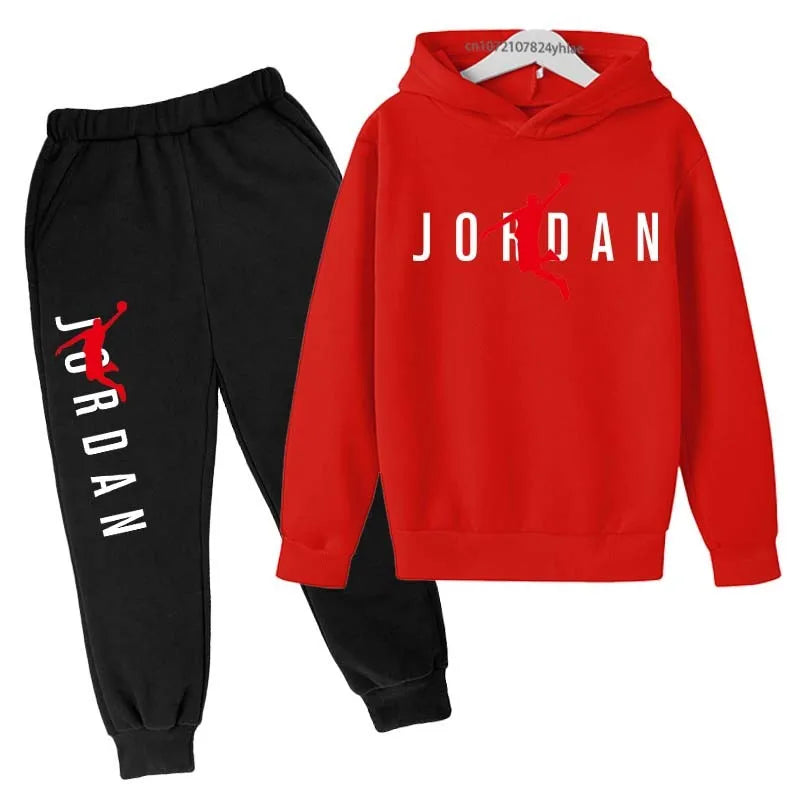 Kids 2-Piece Hoodie & Pants Tracksuit – 3-13 Years