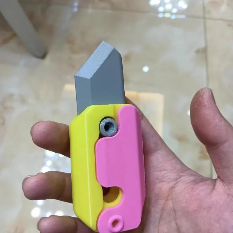 3D Printing Gravity Knife