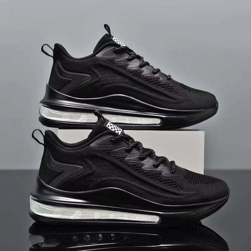2024 Casual Shoes Breathable and Anti slip Walking Shoes Men's Shoes Outdoor Comfortable and Fashionable Lace up Running Shoes