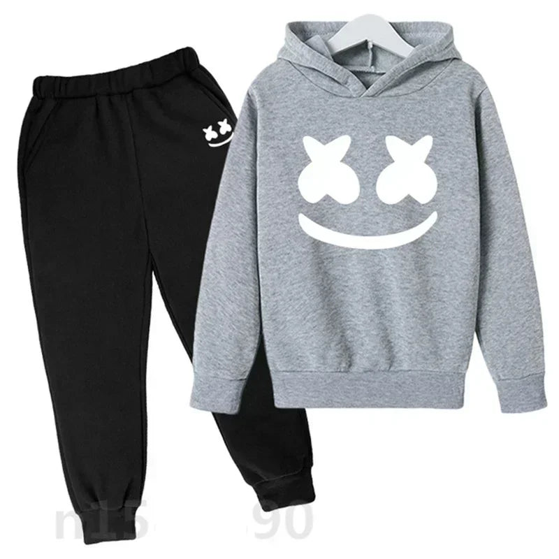 Kids Hoodie & Pants Set – 3–12Y