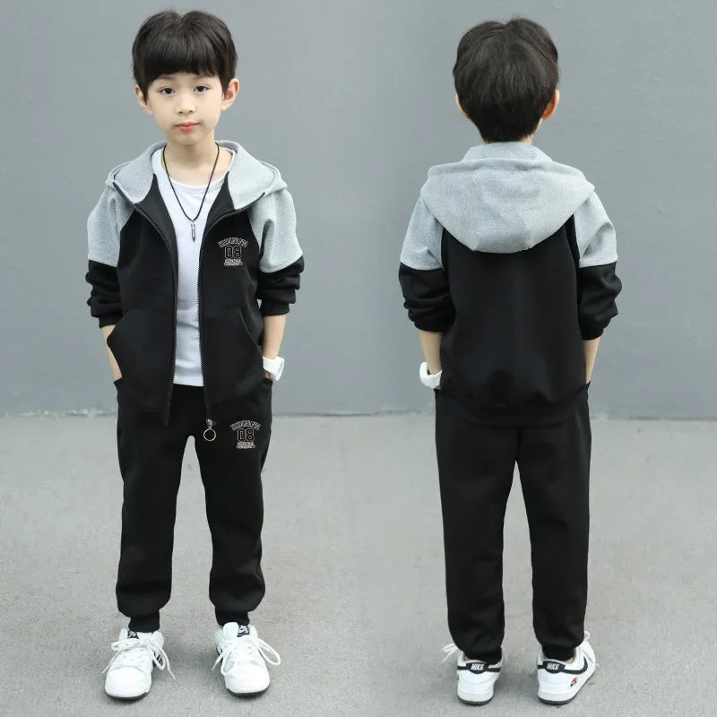 Boys Trendy 2-Piece Outfit – Spring/Autumn 2024