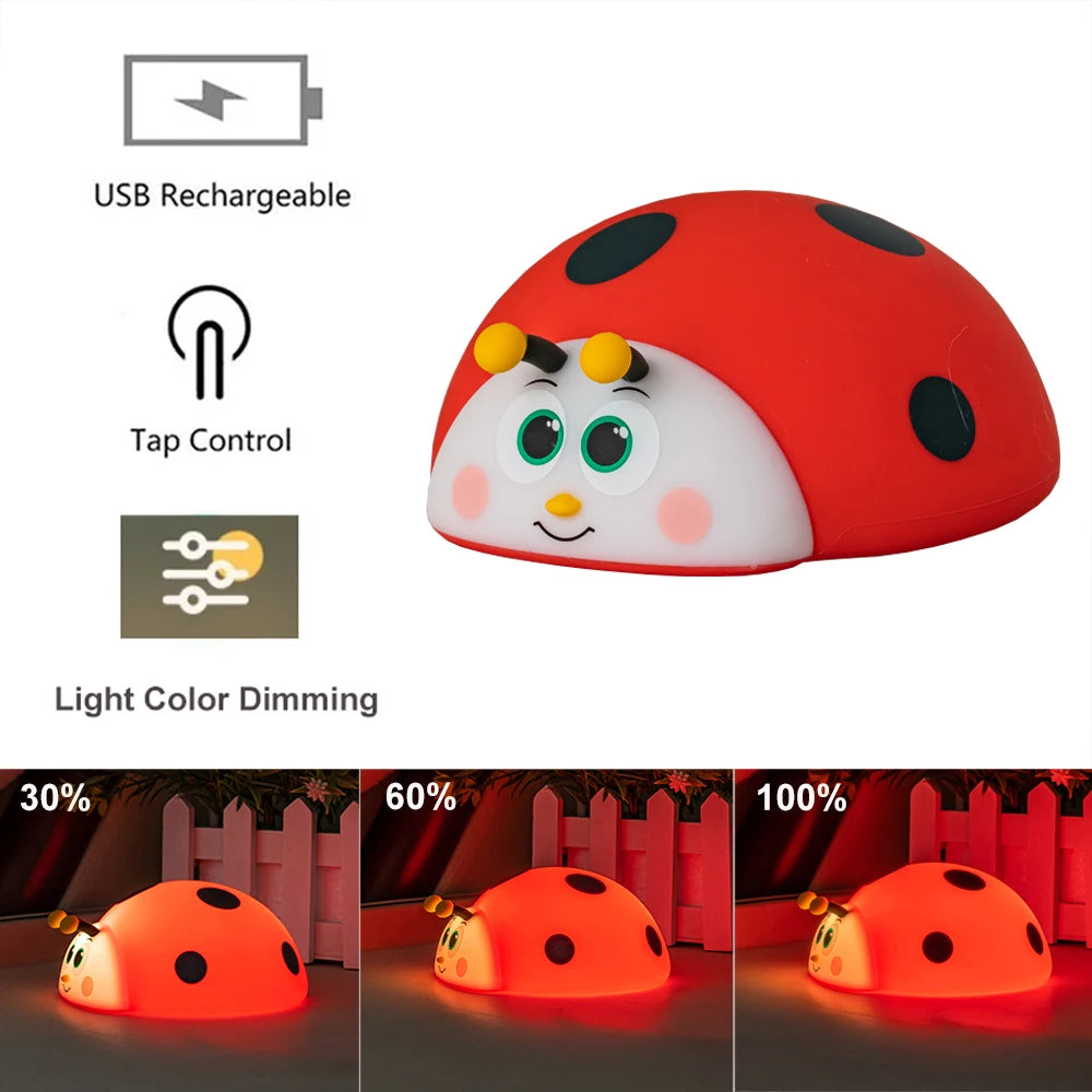 Ladybug LED Night Light