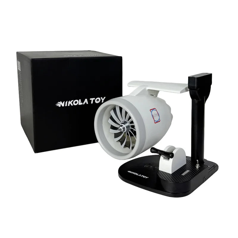 Jet Engine Model Kit with Humidifier & Wireless Charging