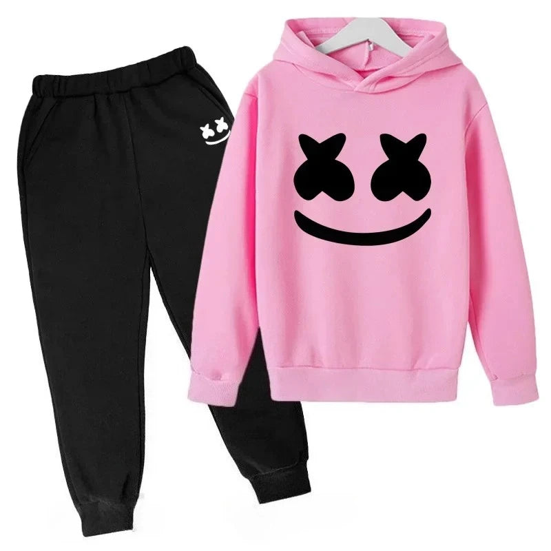 Kids Hoodie & Pants Set – 3–12Y
