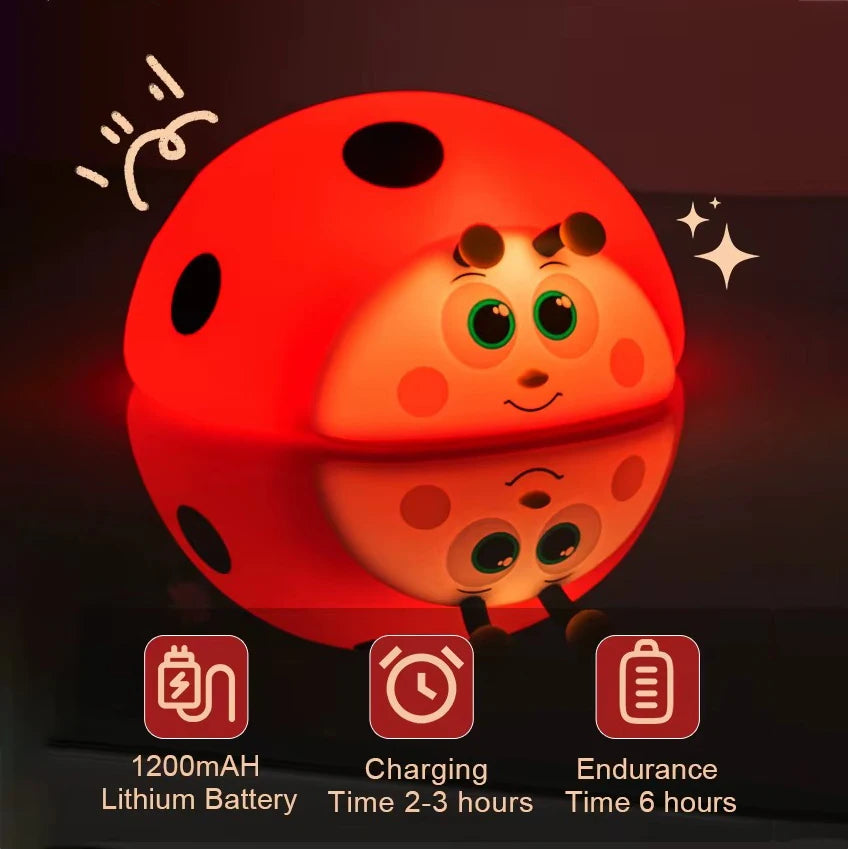 Ladybug LED Night Light