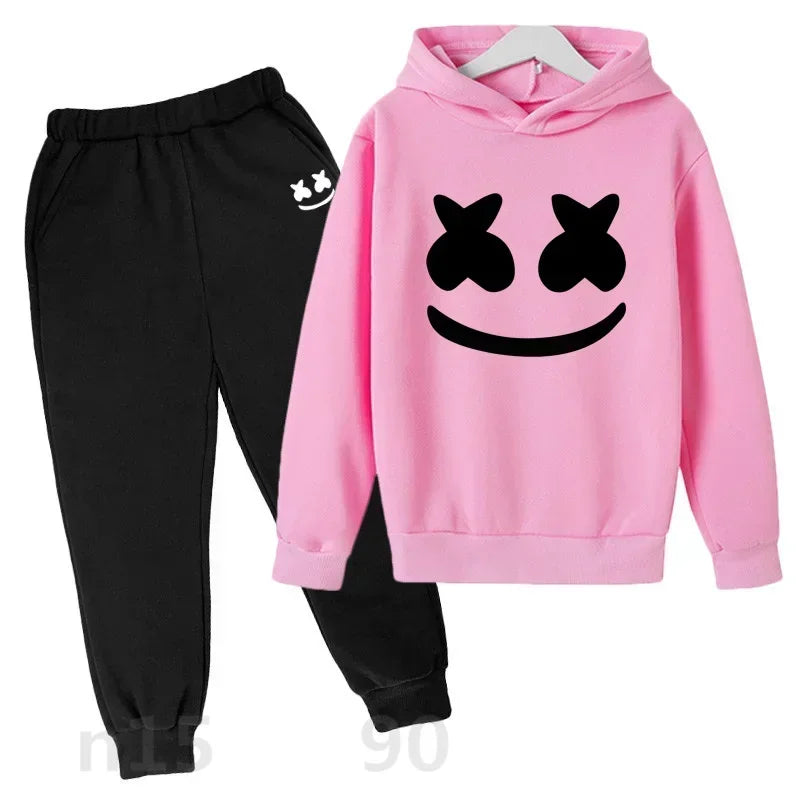 Kids Hoodie & Pants Set – 3–12Y