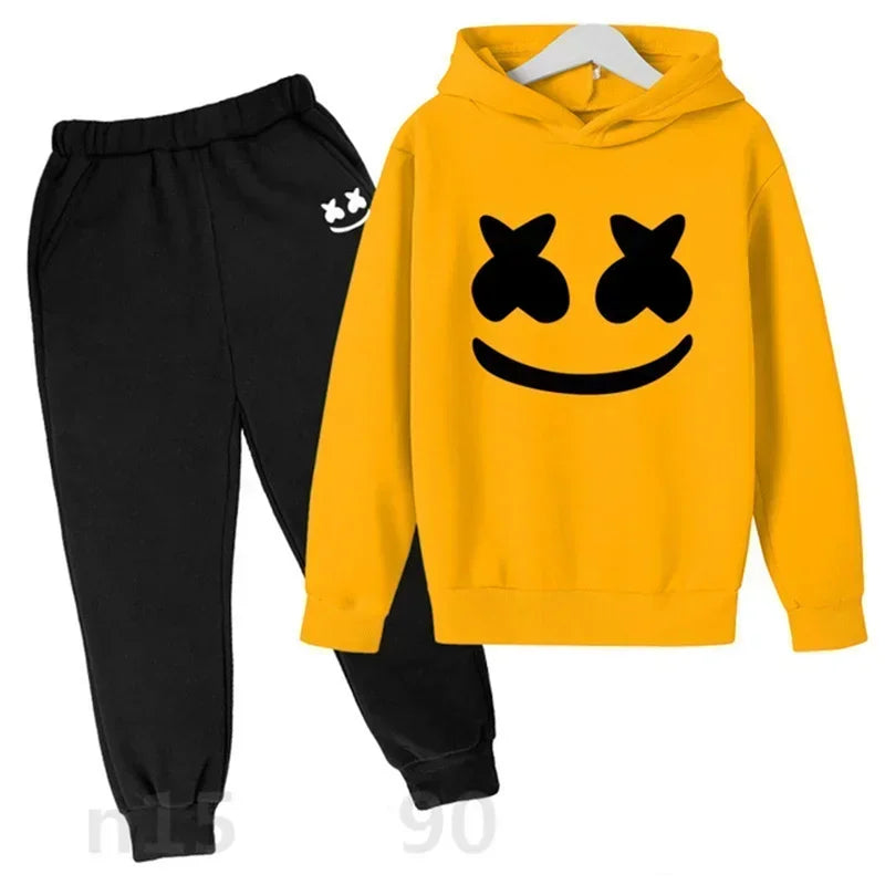 Kids Hoodie & Pants Set – 3–12Y