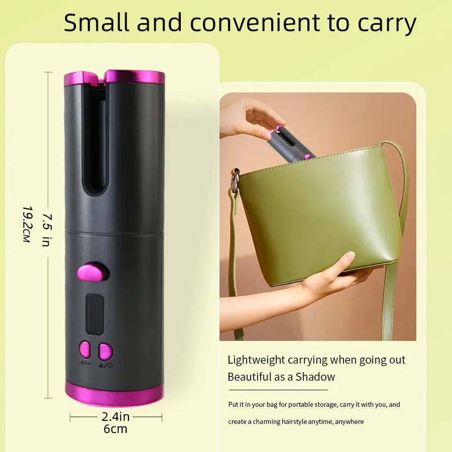 Portable Automatic Curling Iron