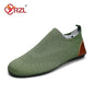 YRZL Loafers Men Soft Driving Moccasins High Quality Flats Male Walking Shoes Breathable Mesh Casual Loafers Slip on Mens Shoes