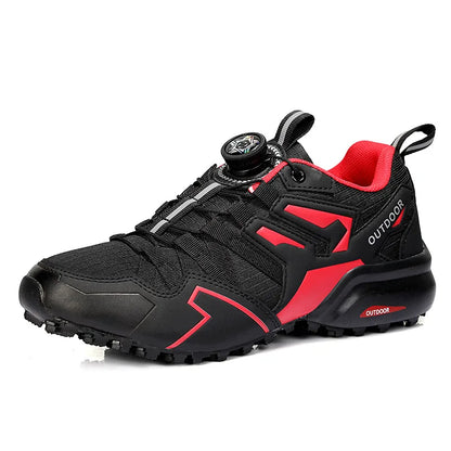 Outdoor Men Shoes Mountaineering Sports Shoes 2024 New Mesh Breathable Cycling Shoes High-Quality Men Hiking Training Shoes