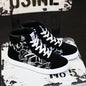High Top Canvas Shoes for Men Fashion Platform Sneakers  Spring Winter Male Casual Vulcanized Shoes Student Tenis Masculino
