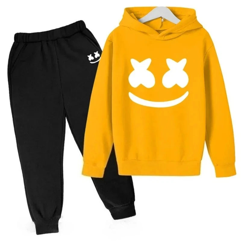 Kids Hoodie & Pants Set – 3–12Y