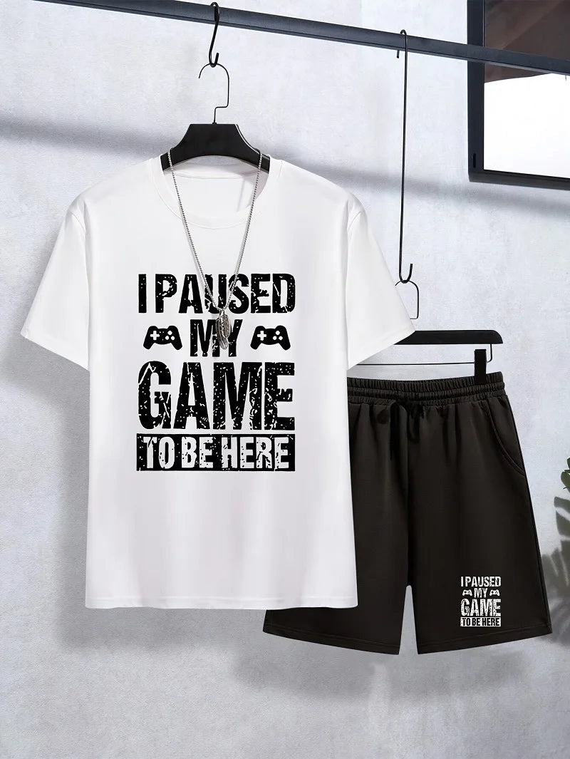 Kids Summer T-Shirt & Shorts Set – Boys & Girls