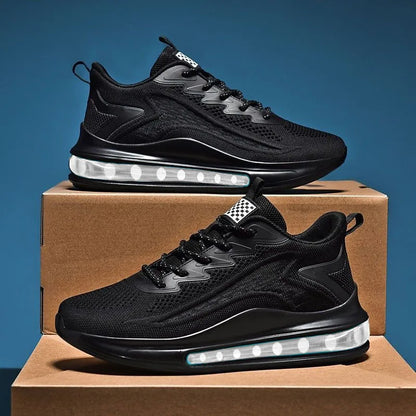 2024 Casual Shoes Breathable and Anti slip Walking Shoes Men's Shoes Outdoor Comfortable and Fashionable Lace up Running Shoes
