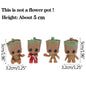 Home Decoration Crafts Miniature Model Office Desktop Display Cartoon Groot Figurines Handicrafts Decor Tree Man Ornament 5CM