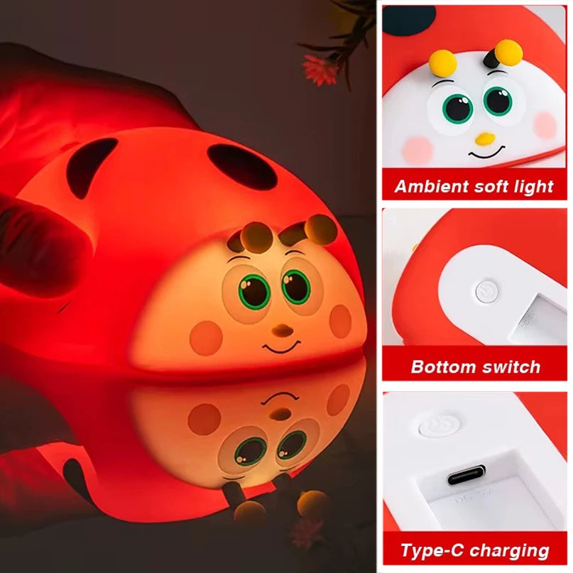 Ladybug LED Night Light